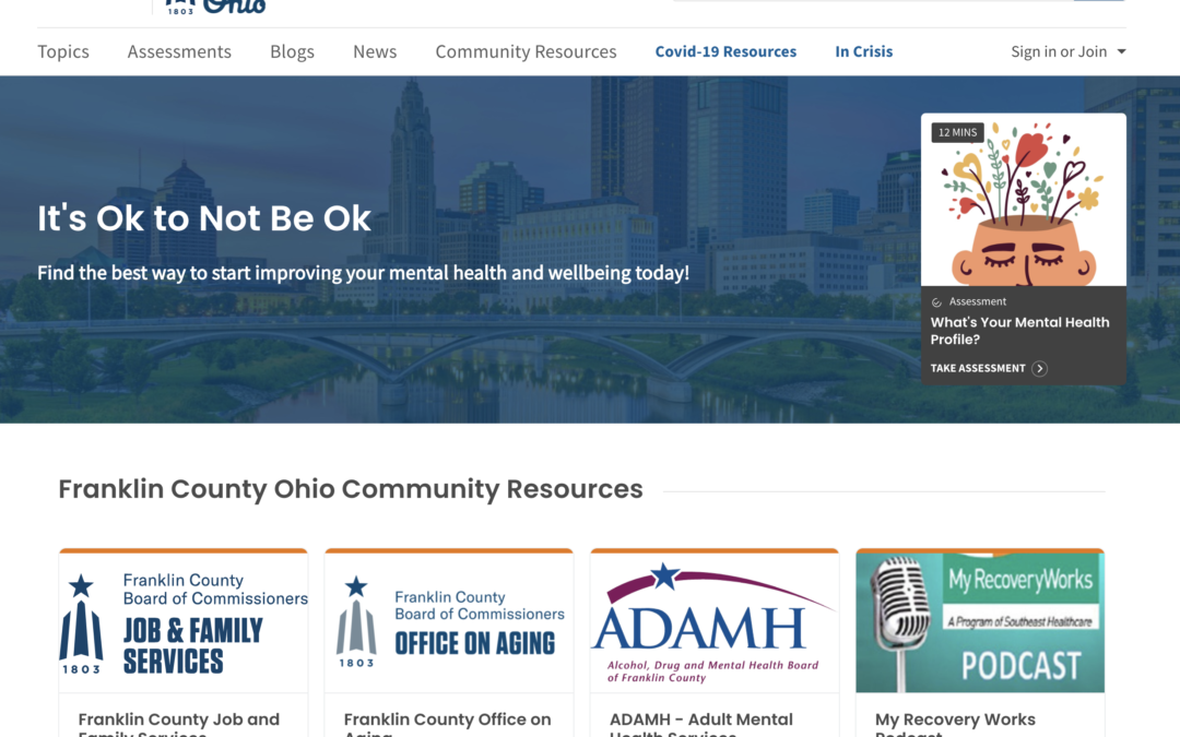 New Online Tool Connects Franklin County Residents With Mental Health Assessments, Resources