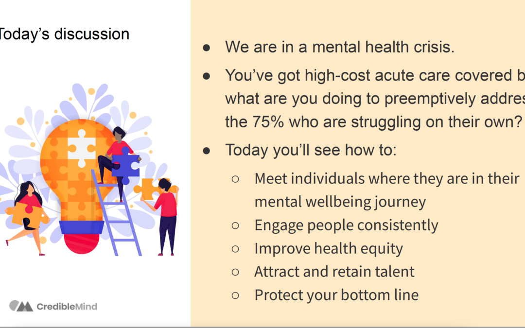 What Is A Population Mental Health Strategy & Why Do You Need It? The 411 On How To Solve For The Big Issues