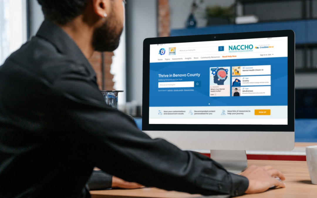 The National Association of County and City Health Officials and CredibleMind Forge Partnership to Launch Nationwide Behavioral Health Program